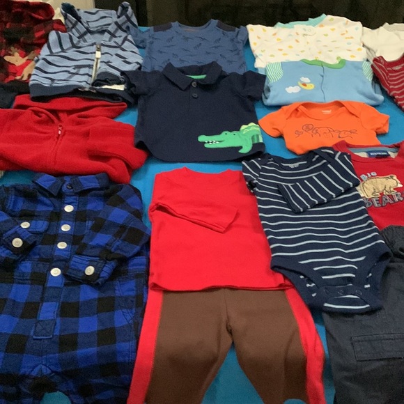 Boys Bundle 3-6M, 21 pc Set, Various Brands/Items, Gently Used, Great Condition - Picture 2 of 12